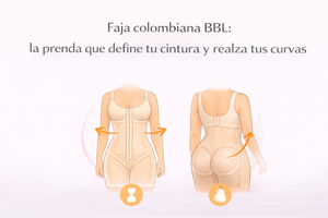 Faja colombiana BBL: la prenda que define tu cintura y realza tus curvas