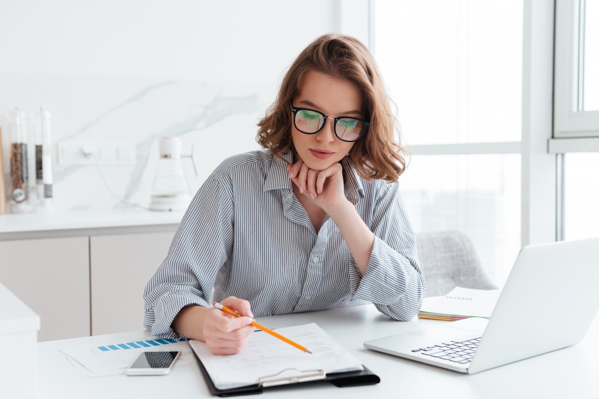Why wear women's shapewear to work?