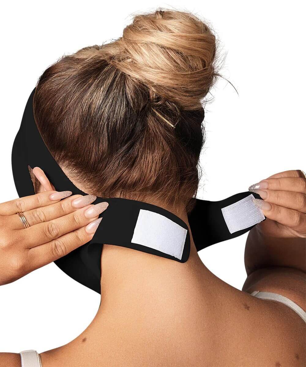 Post-surgical facial girdle:Chin lift &amp; jawline shaping (Ref. C-049 / C-048)