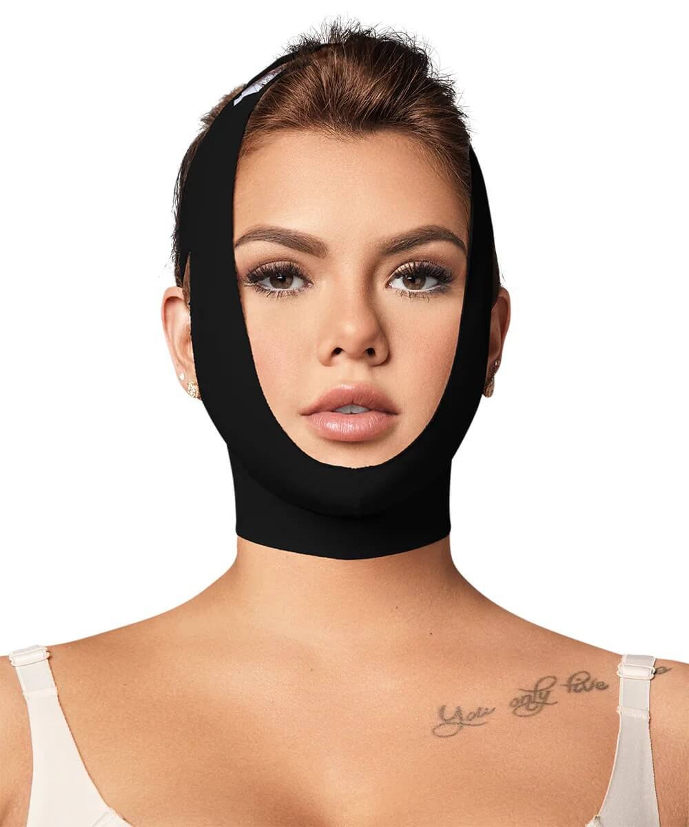 Post-surgical facial girdle:Chin lift &amp; jawline shaping (Ref. C-049 / C-048)