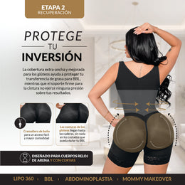 Luxury Queen wide hip girdle: Ideal for BBL (Ref. LUXBBL-013 / LUXBBL-213)