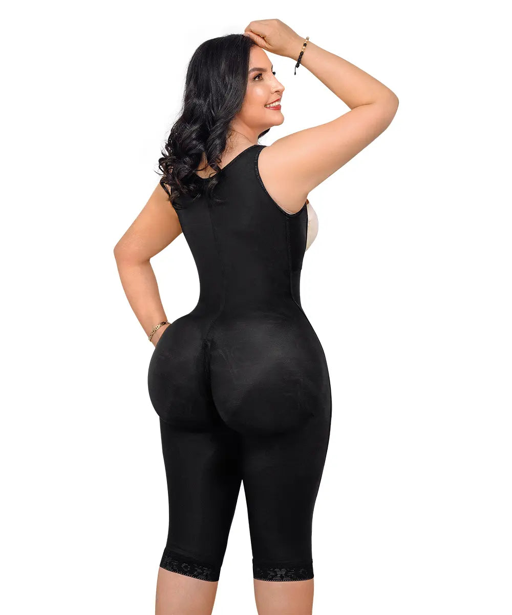 LUXI-223/LUXI-023 BLACK INVISIBLE KNEE AND BUTTOCKS SUPPORT BELT SLEEVE