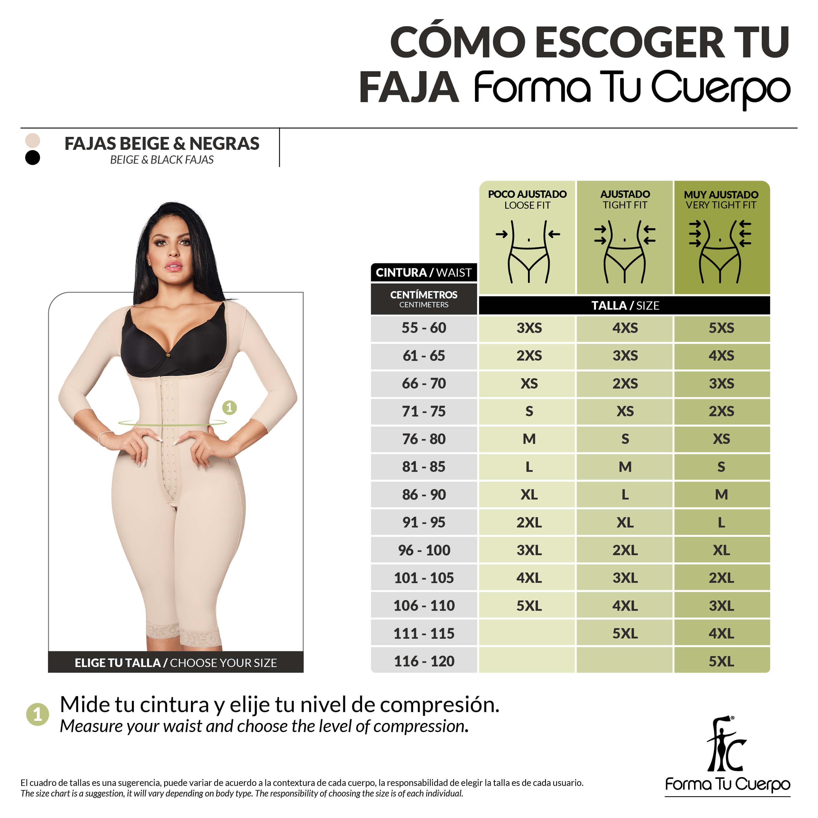 Faja reloj de arena cuerpo completo : Full body sculpting shapewear ( Ref. O-025 / O-225 )