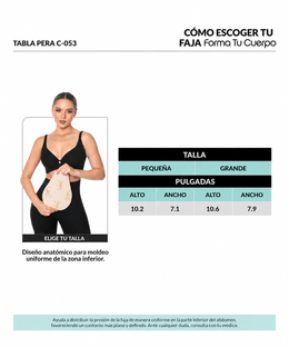 Postoperative abdominal board: Post-surgery waist shaping board (Ref. C-053)